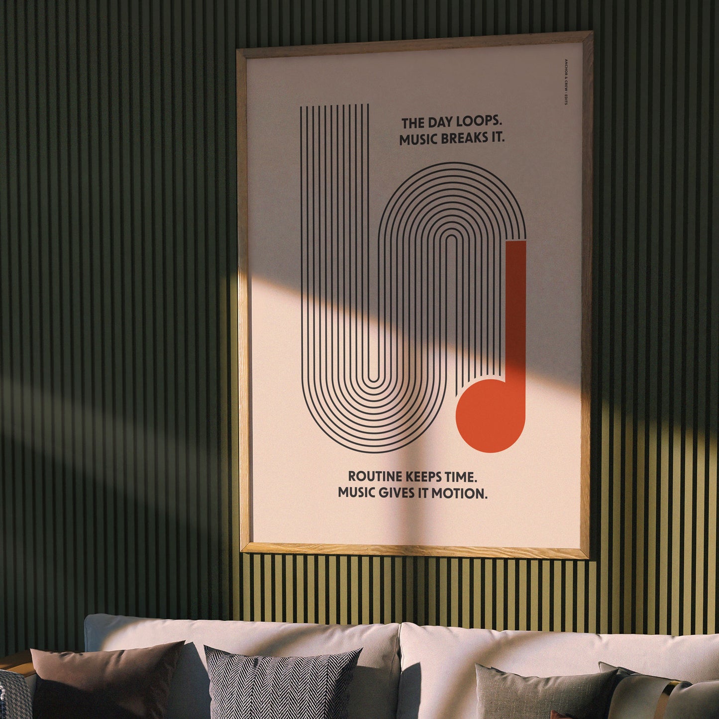 Music & Motion Formhaus Matte Art Print