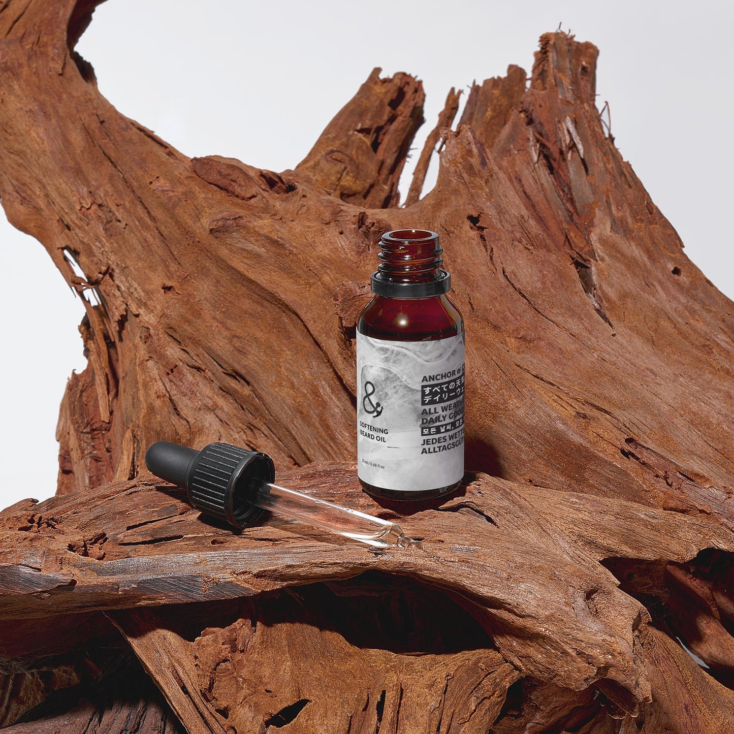 Non-Grease Mens Organic & Natural Softening Beard Oil (20ml)