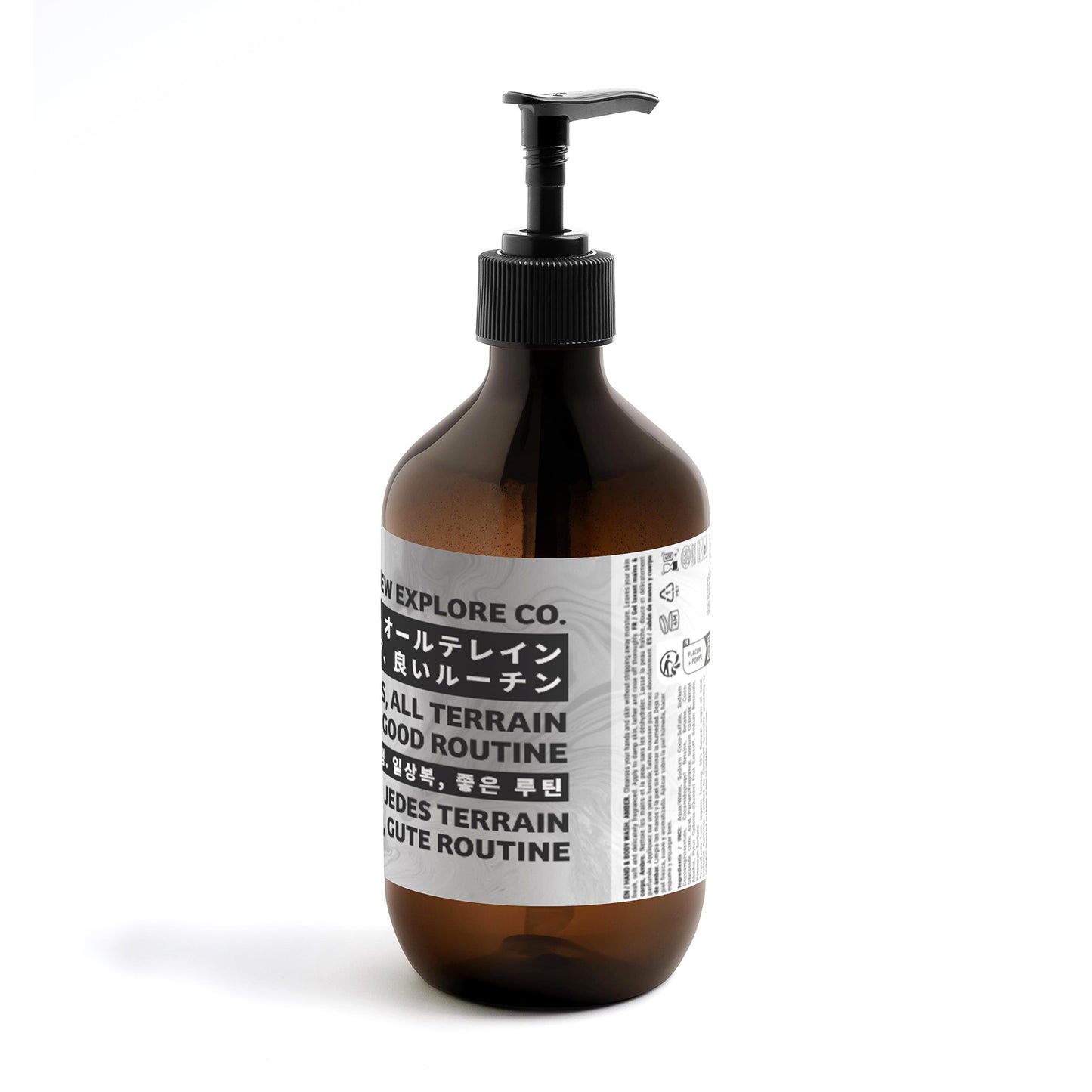 Patchouli & Amber Vanilla Natural Hand and Body Wash (490ml)