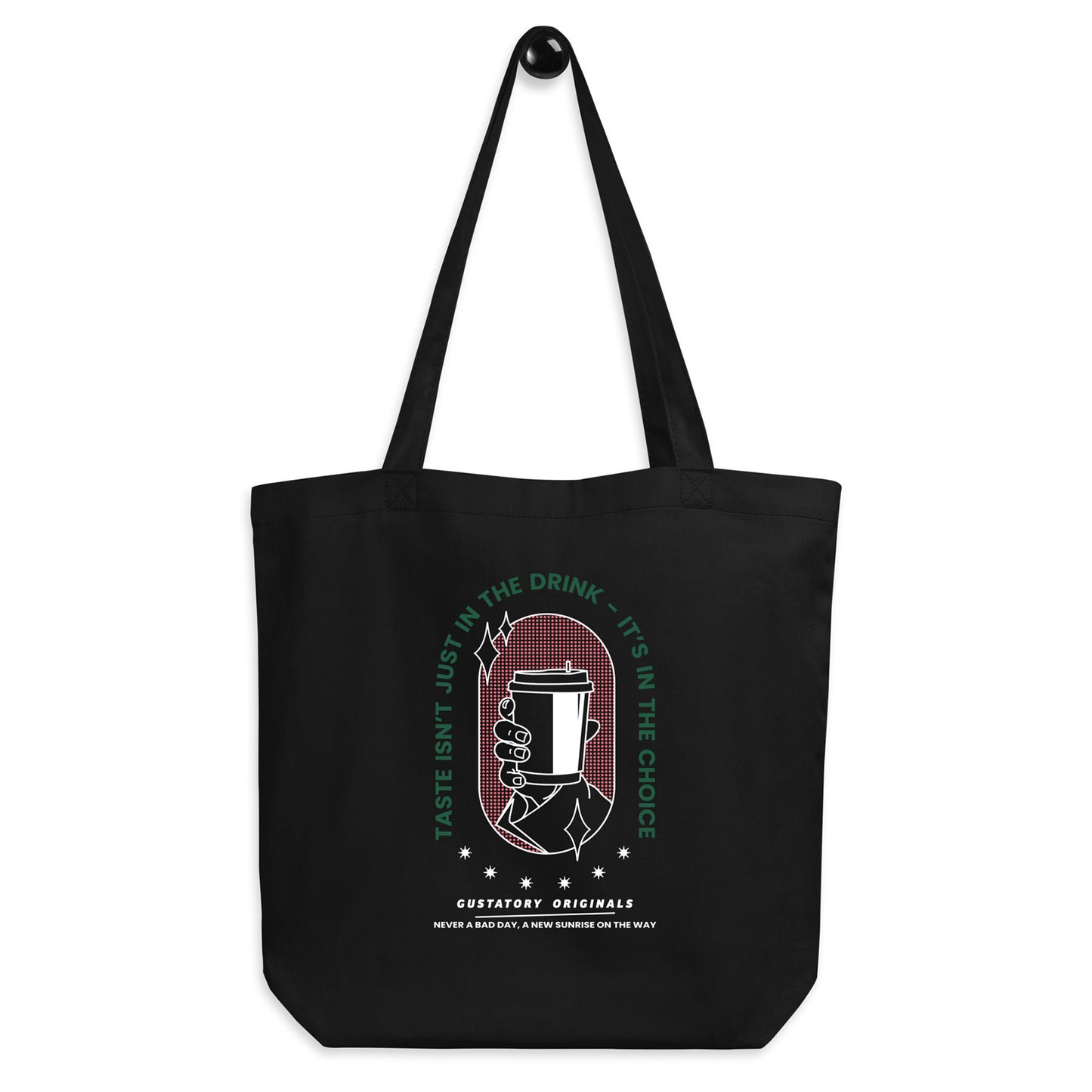 GUSTATORY Originals Good Taste... Recycled Cotton Tote Bag