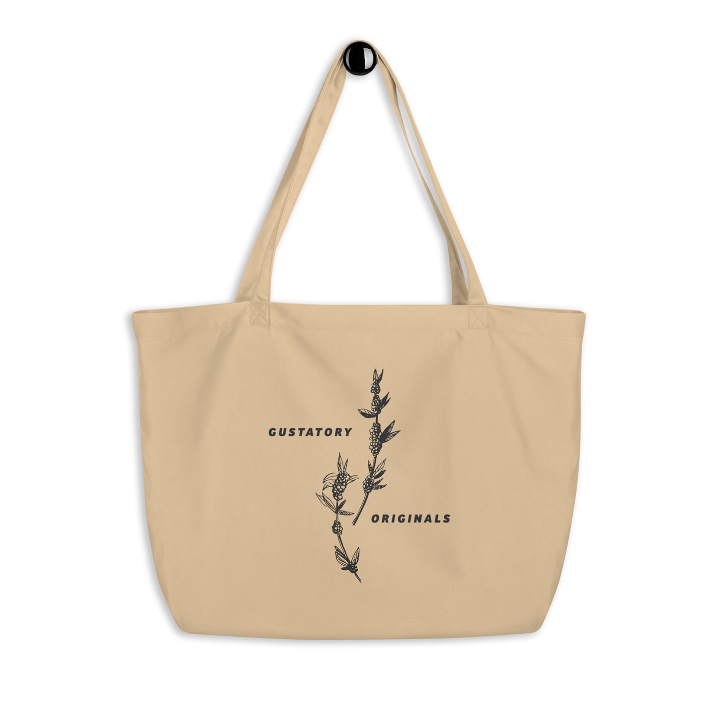 GUSTATORY Originals Colombia Recycled Cotton Large Tote Bag