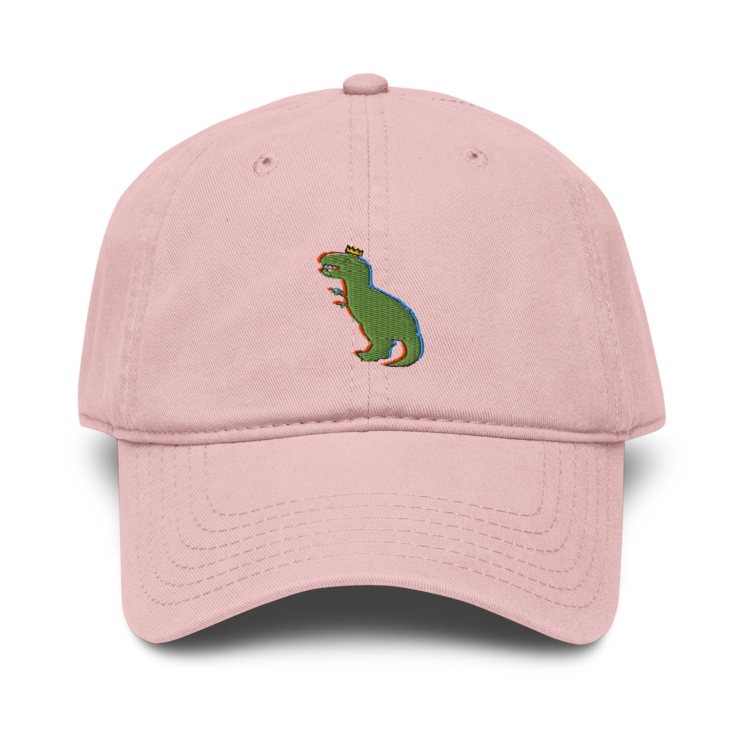 T-Rex Snap Dancin' In The Wild Organic Cotton Embroidered Baseball Cap