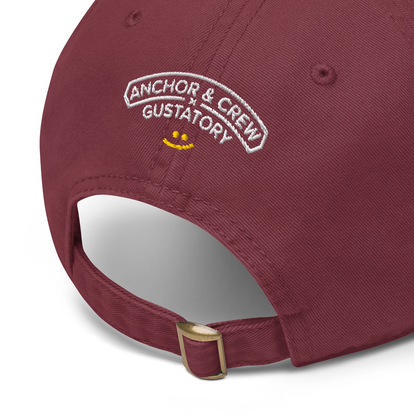 GUSTATORY I Coffee Therefore I Am. Cotton Embroidered Cap