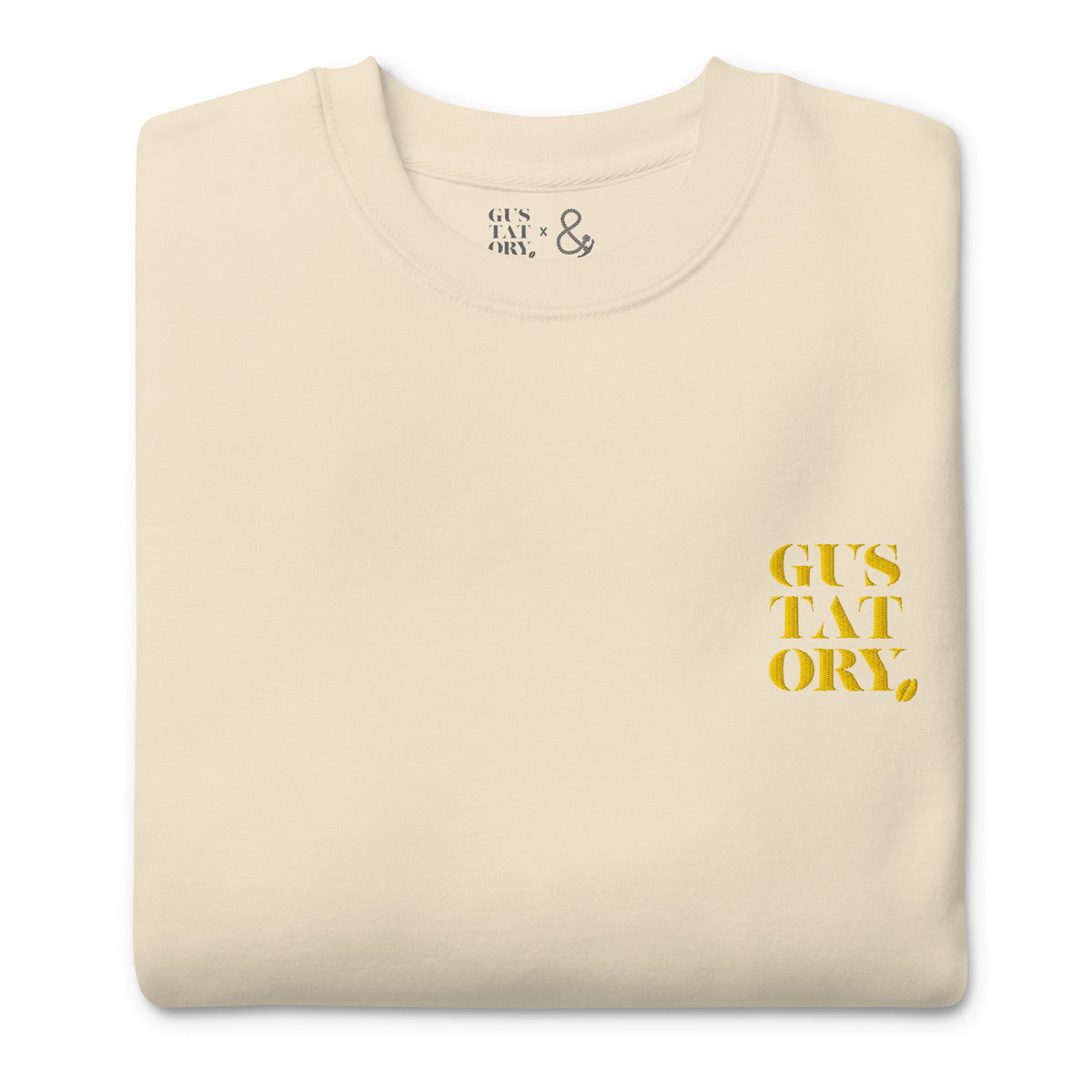 ANCHOR & CREW x GUSTATORY Coffee Over Bills Cotton Blend Embroidered Sweatshirt