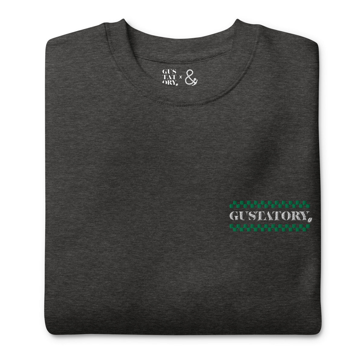 ANCHOR & CREW x GUSTATORY Have A Good Day Cotton Blend Embroidered Sweatshirt