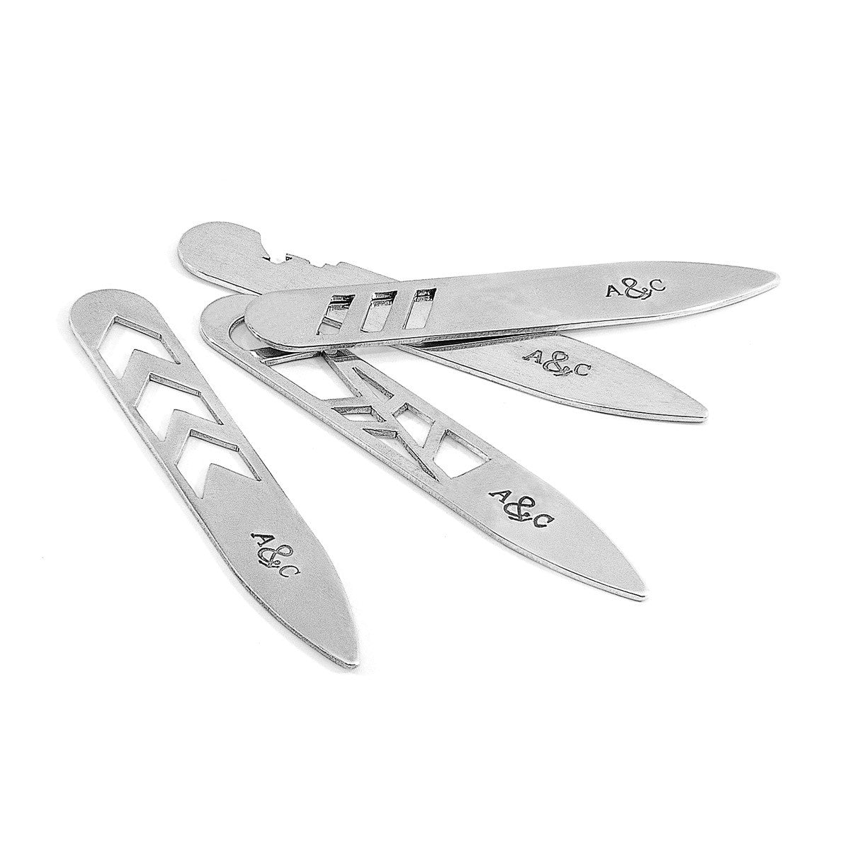 Anchor & Crew Silver Collar Stay Collection
