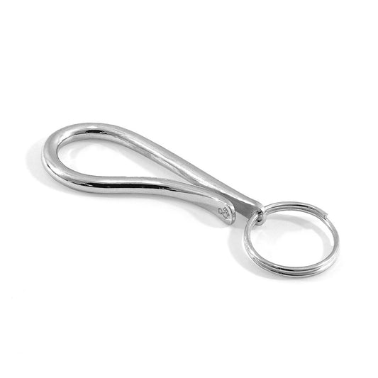 Anchor & Crew Byron Everyday Carry Silver Keyring