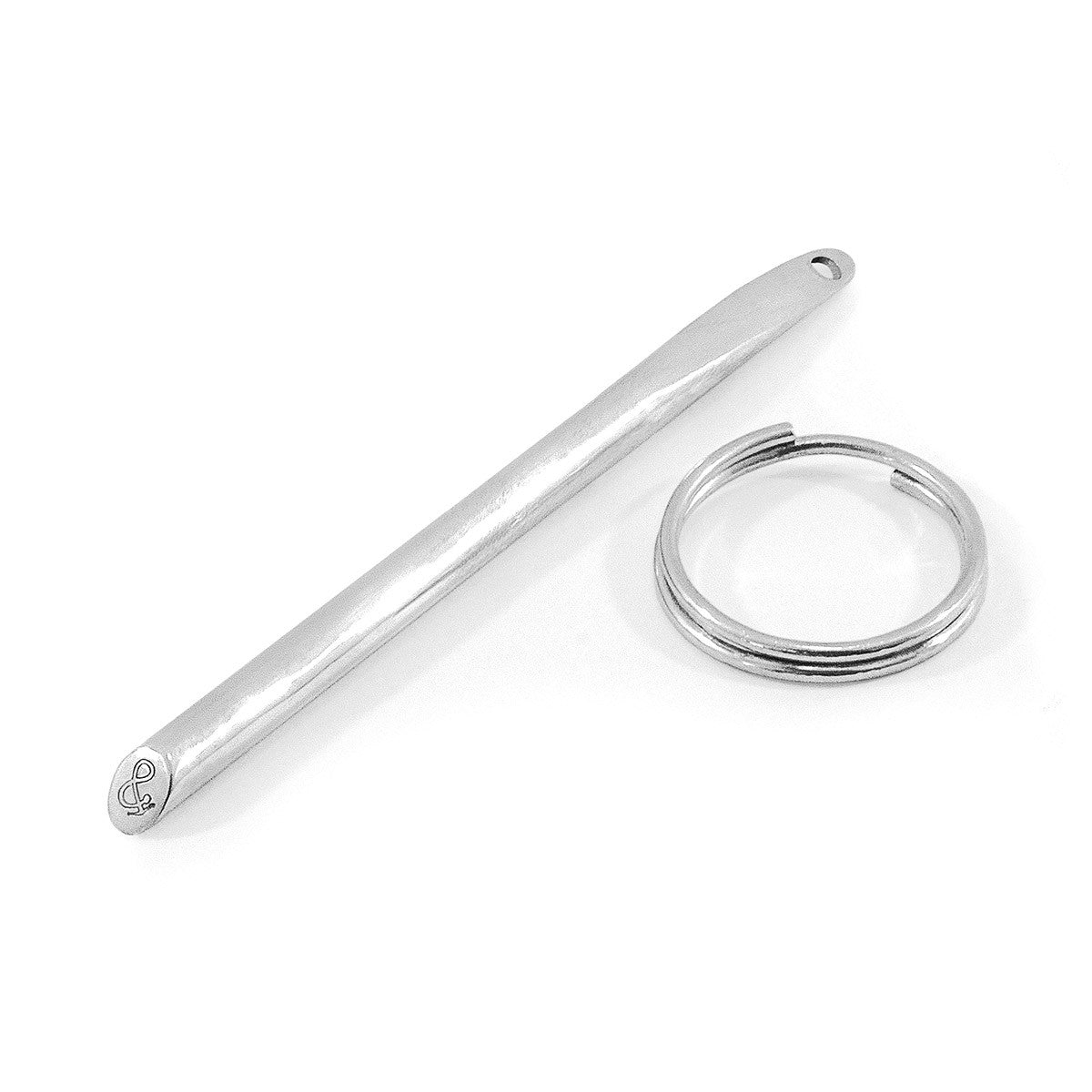 Anchor & Crew Samson Everyday Carry Silver Keyring