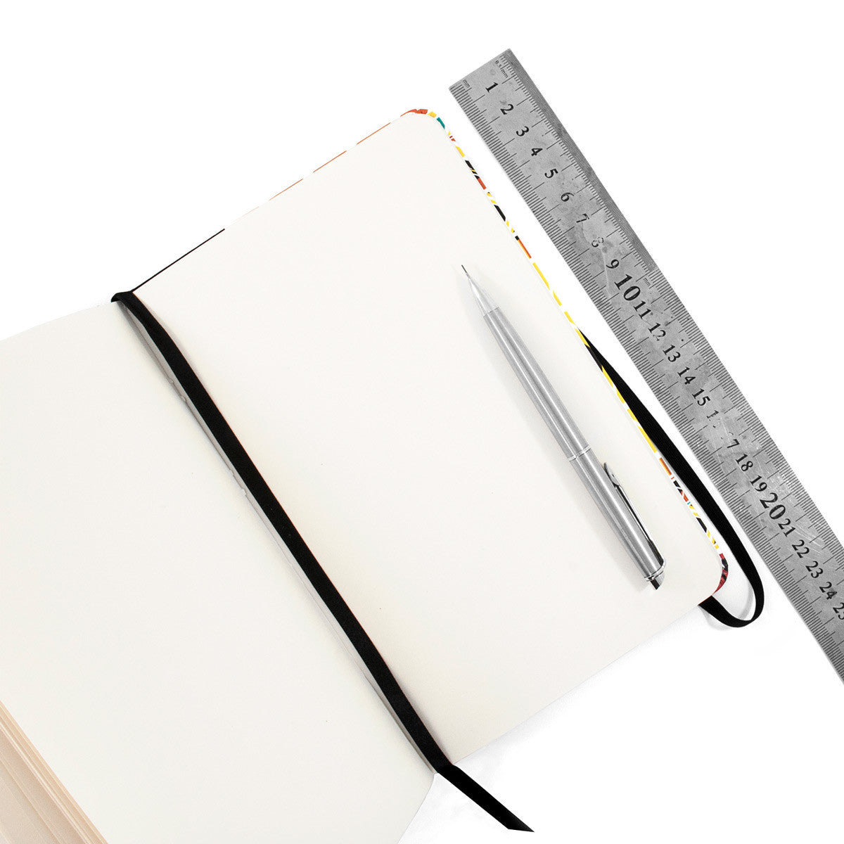 Anchor & Crew Yellow Nairobi Medium Hardcover Notebook Inside Pages