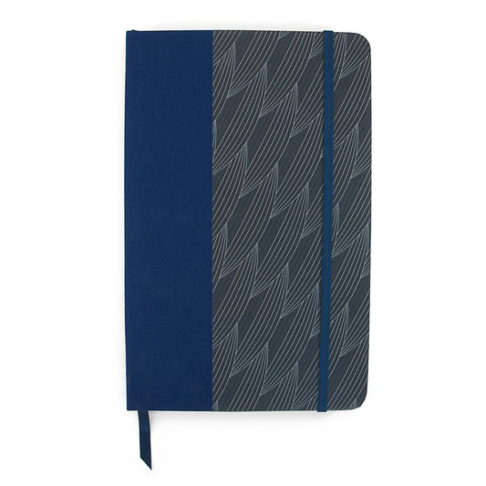 Anchor & Crew Black Jakarta Medium Hardcover Notebook