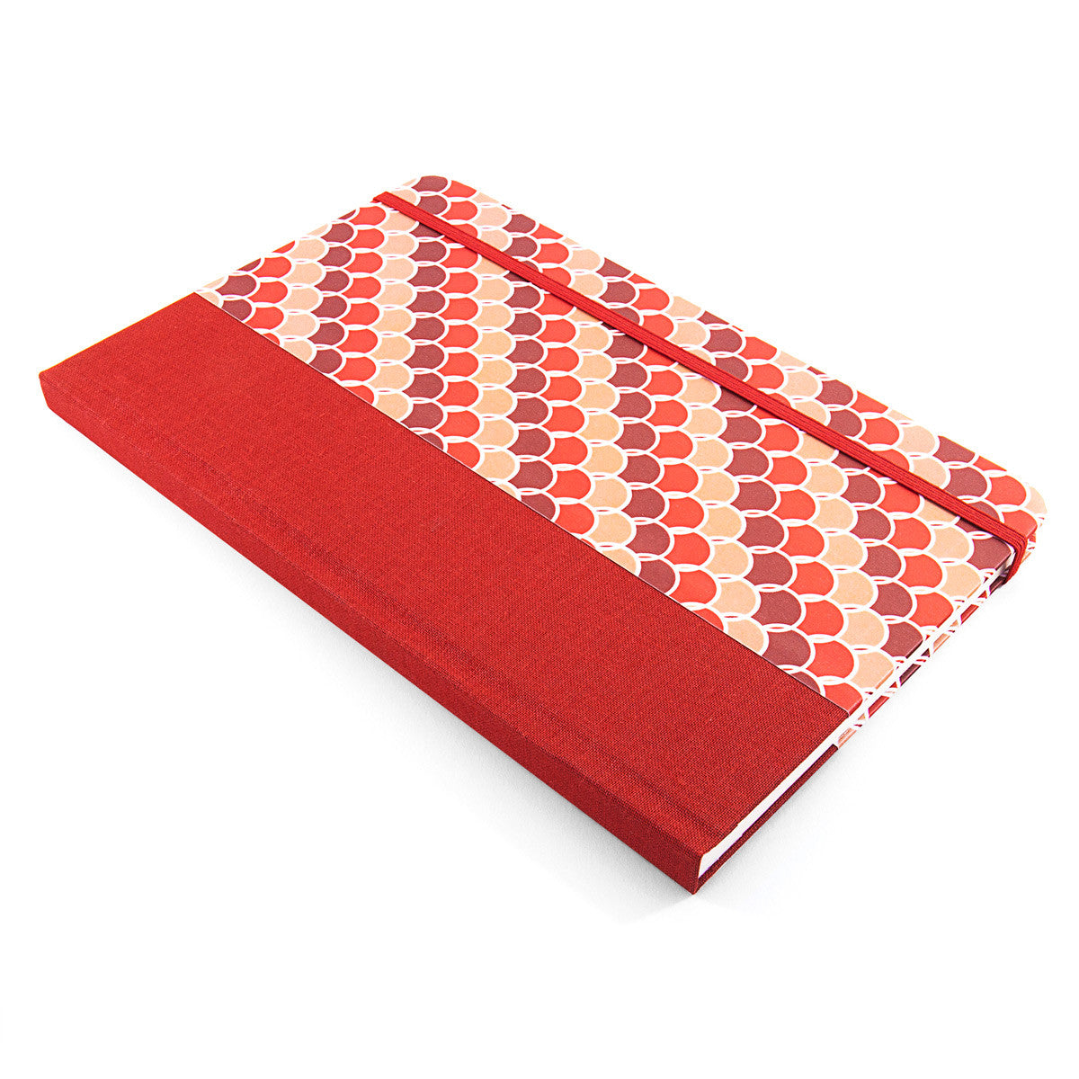Anchor & Crew Red Adelaide Medium Hardcover Notebook