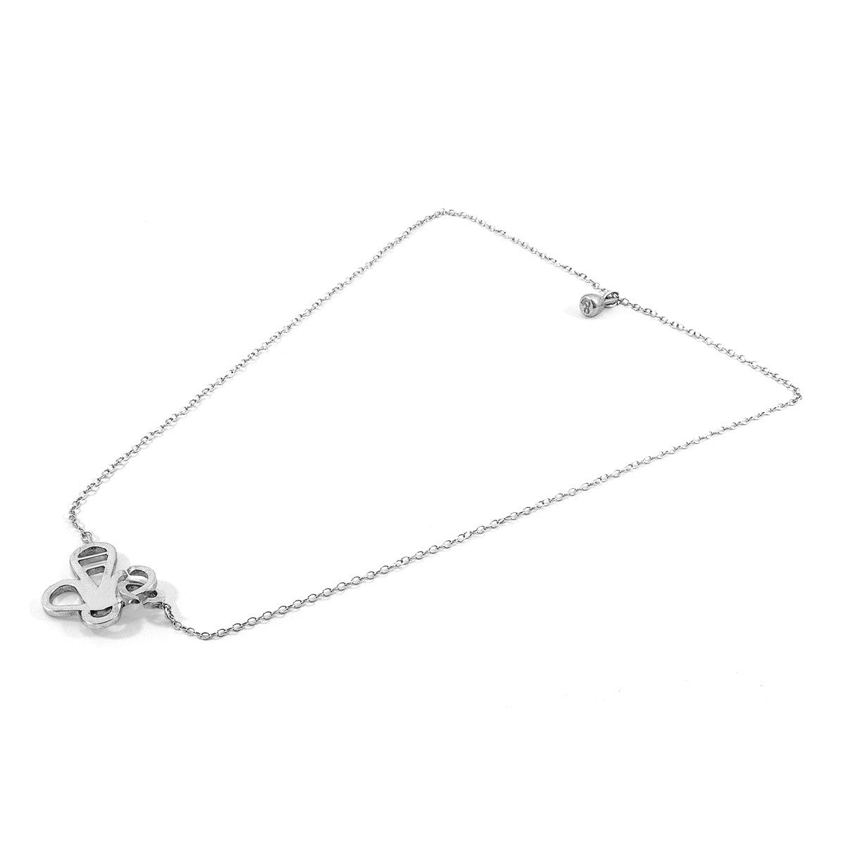 Anchor & Crew Flying Bee Link Paradise Silver Necklace Pendant