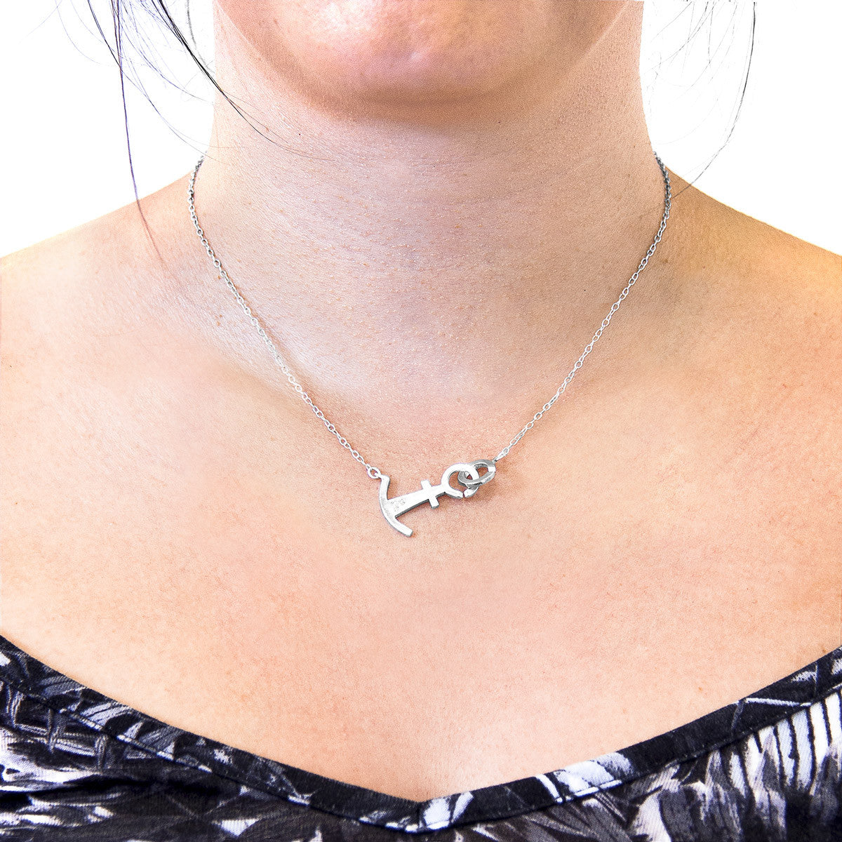 Anchor & Crew Tourists Anchor Link Paradise Necklace As Worn