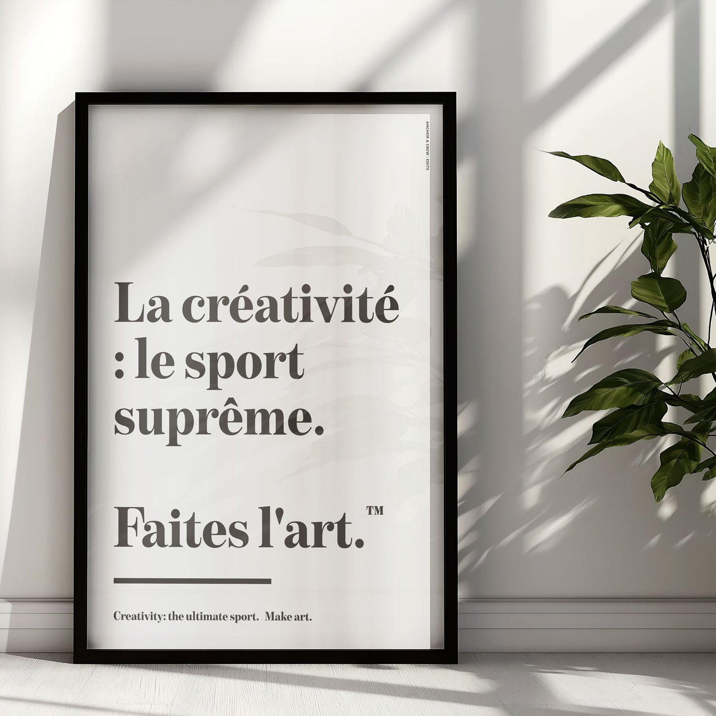 Make Art Creative Standard Matte Art Print