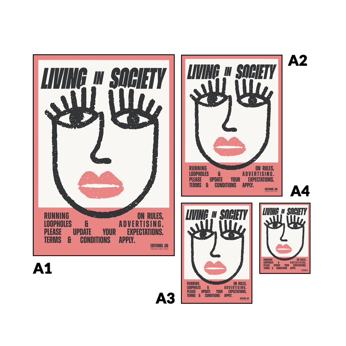 06 Living In Society EDITIONS Matte Art Print