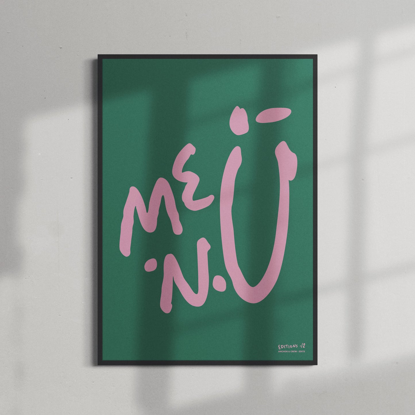 12 me.n.u EDITIONS Matte Art Print