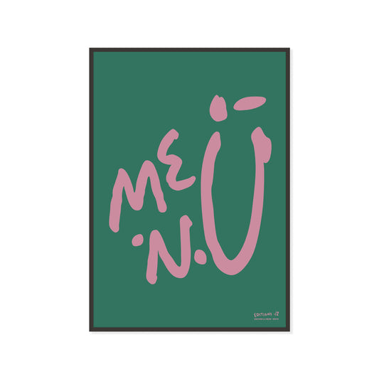 12 me.n.u EDITIONS Matte Art Print
