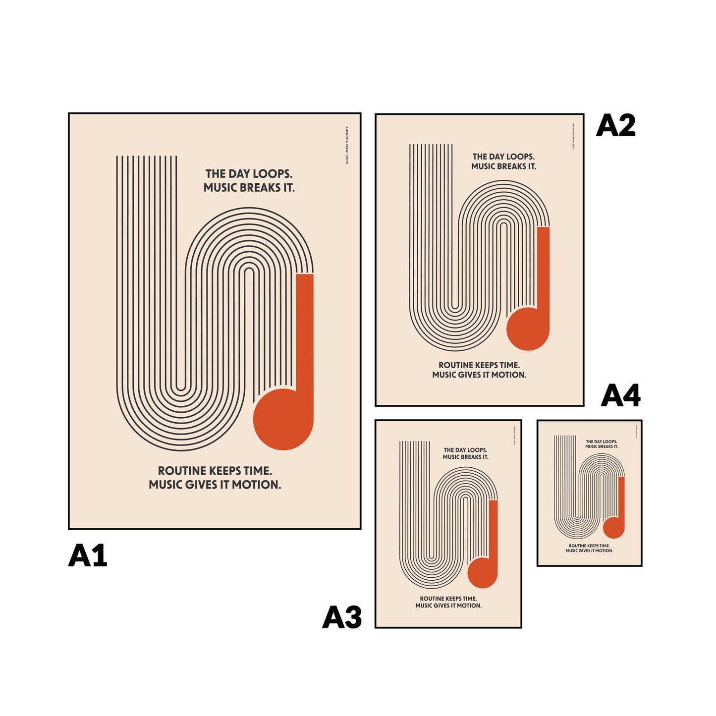 Music & Motion Formhaus Matte Art Print