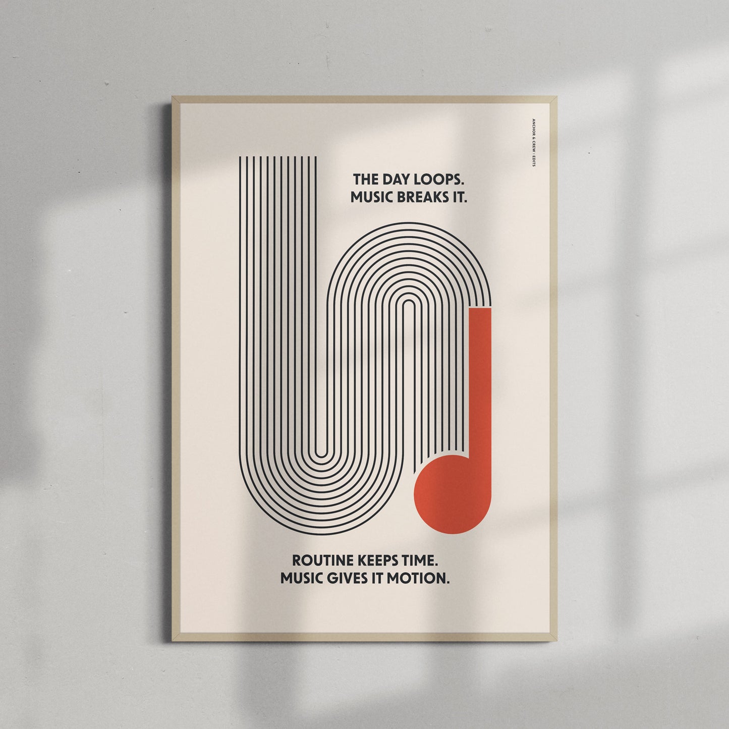 Music & Motion Formhaus Matte Art Print