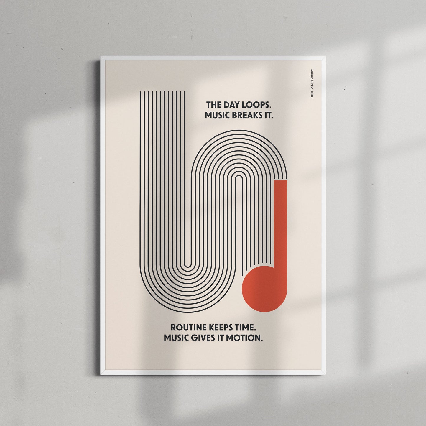 Music & Motion Formhaus Matte Art Print