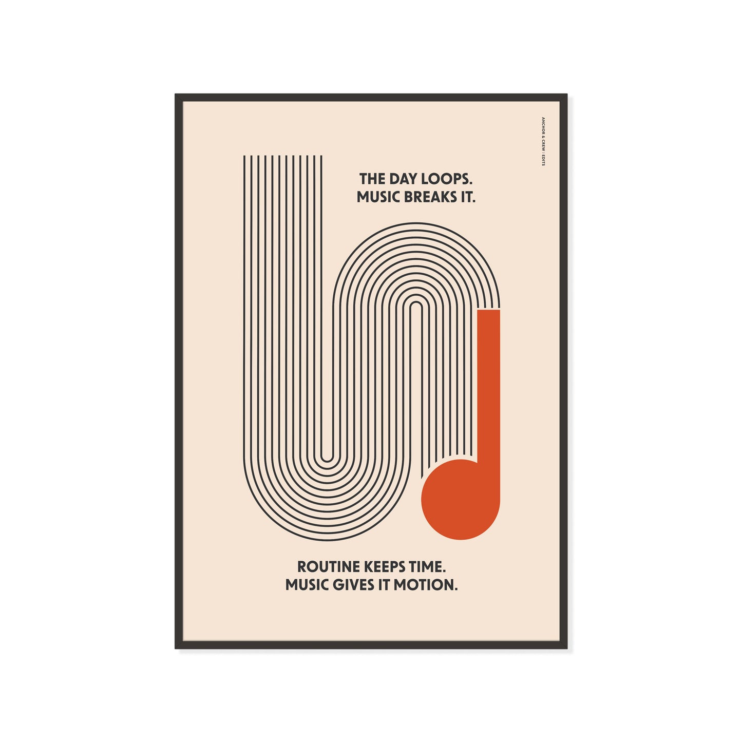 Music & Motion Formhaus Matte Art Print