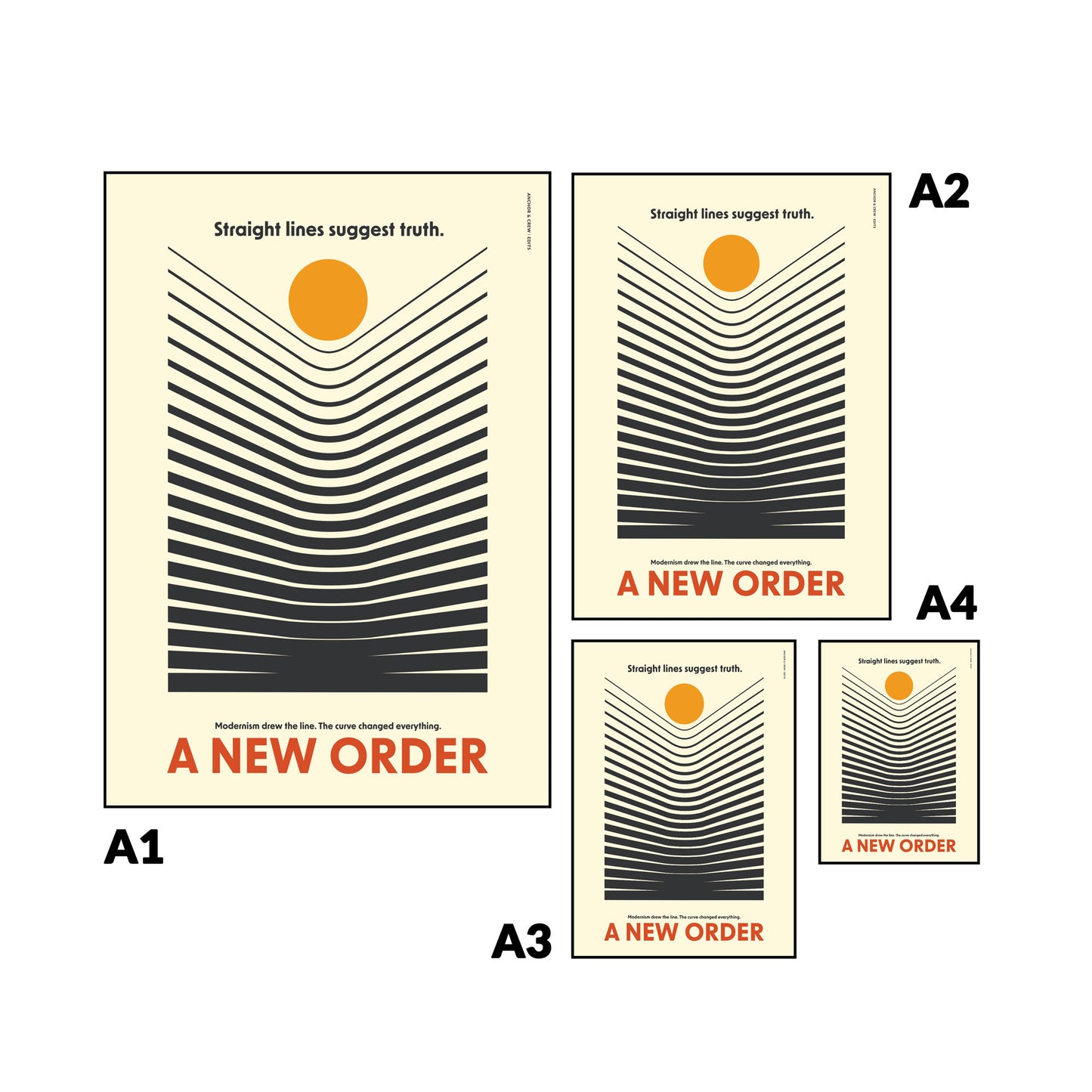 New Order Formhaus Matte Art Print