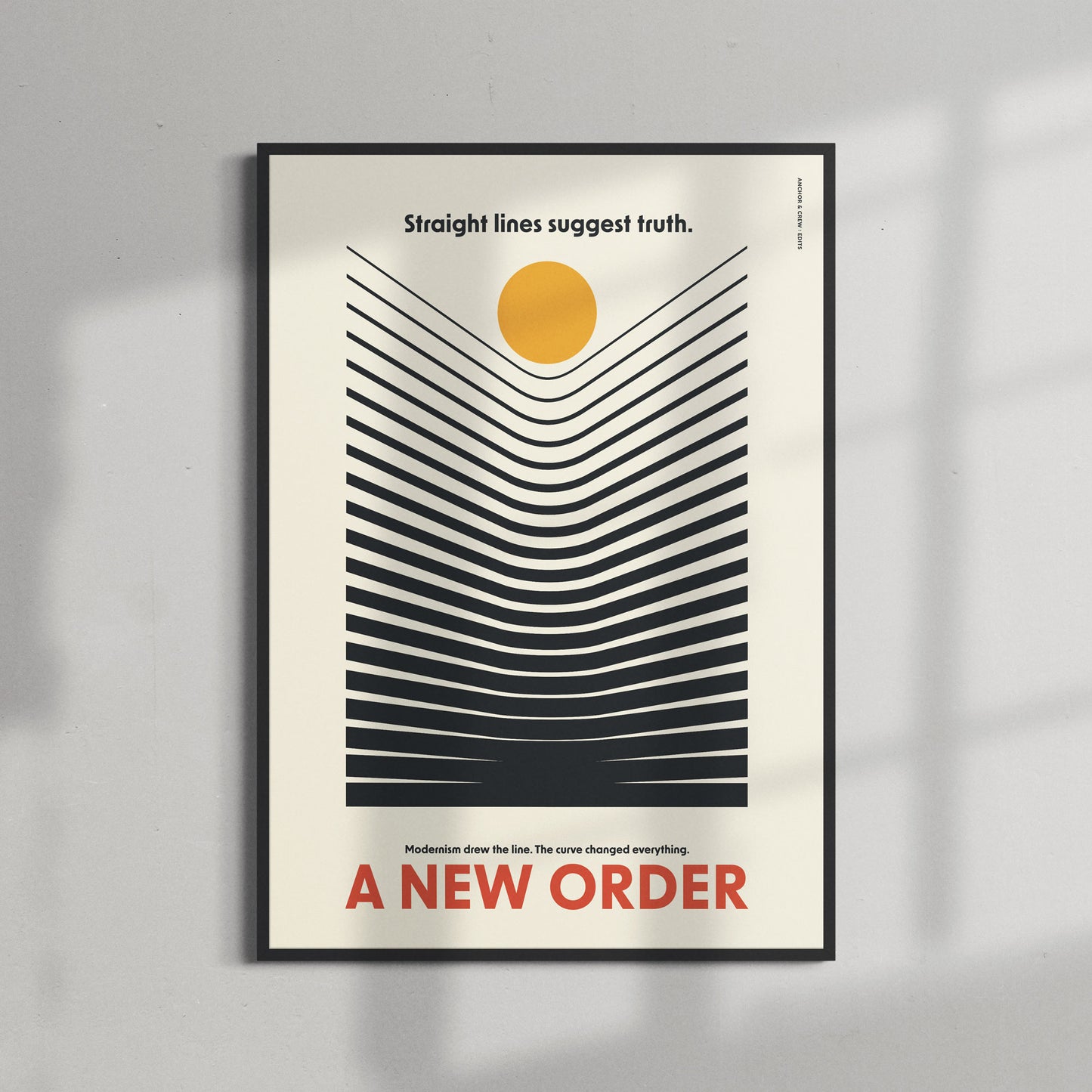 New Order Formhaus Matte Art Print