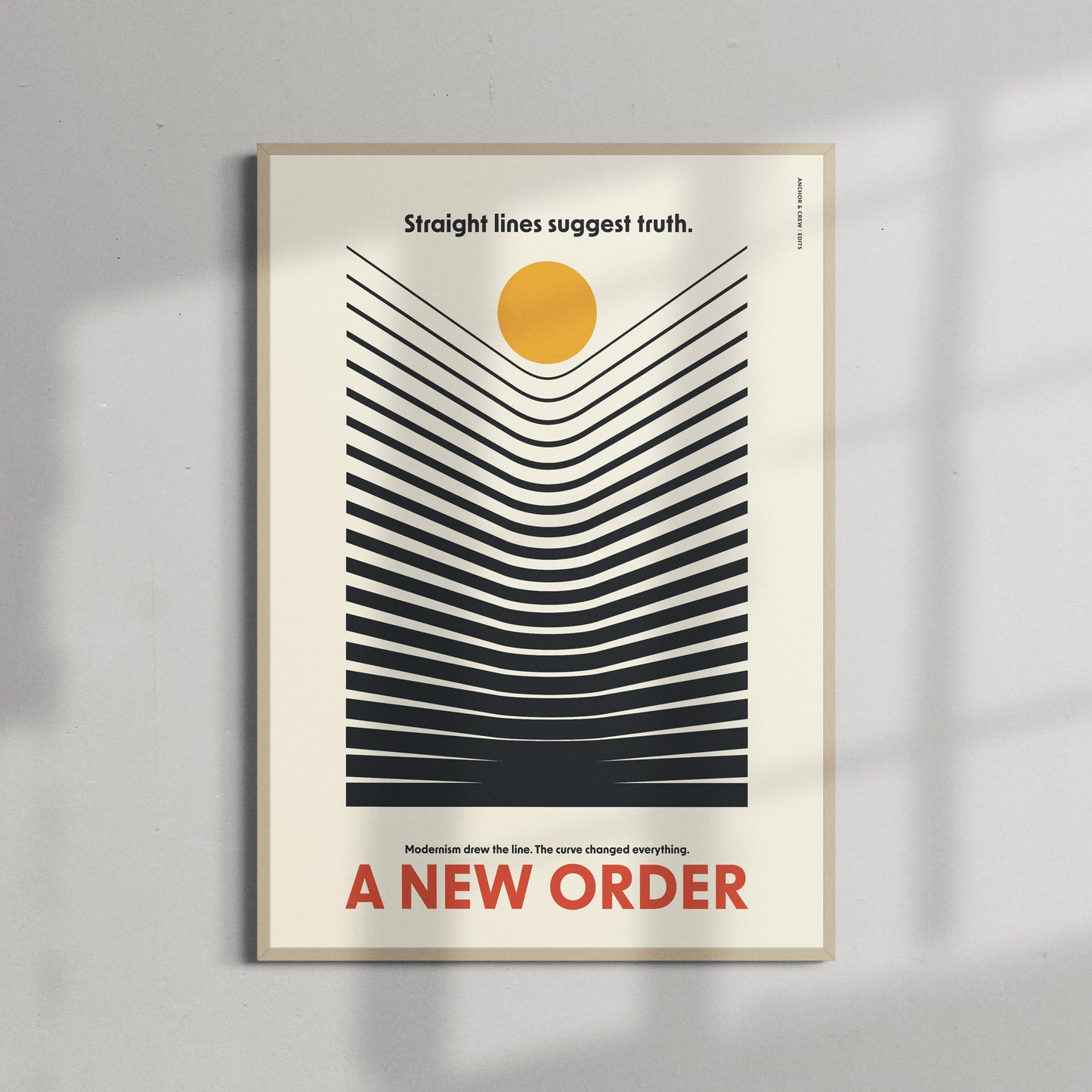 New Order Formhaus Matte Art Print