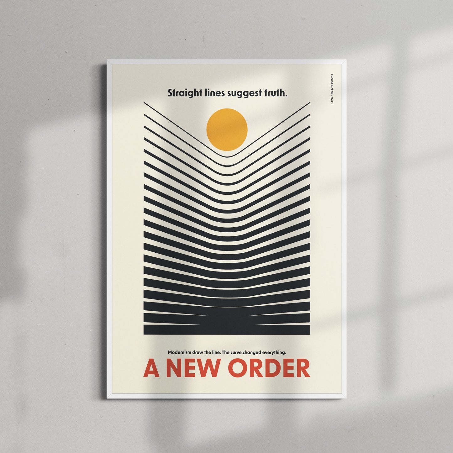 New Order Formhaus Matte Art Print