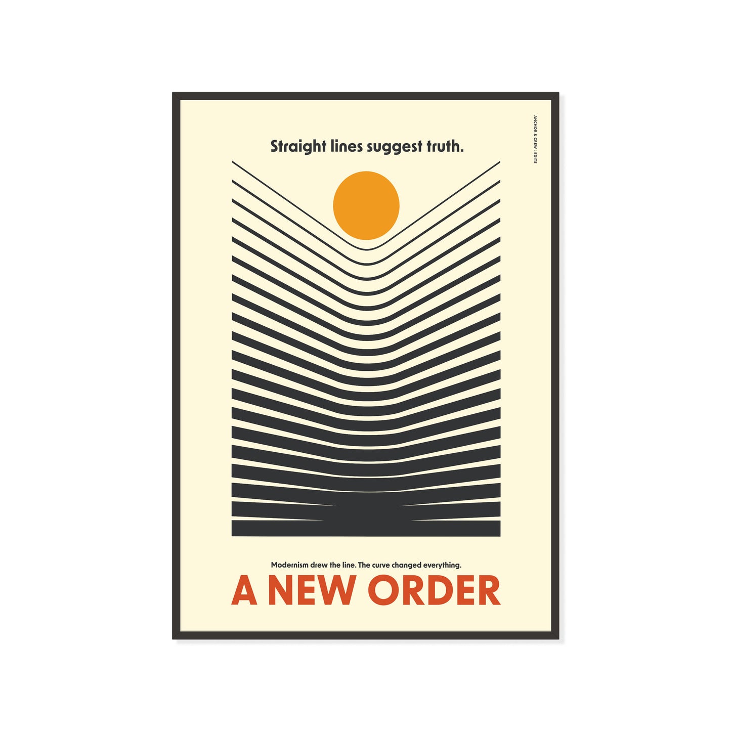 New Order Formhaus Matte Art Print