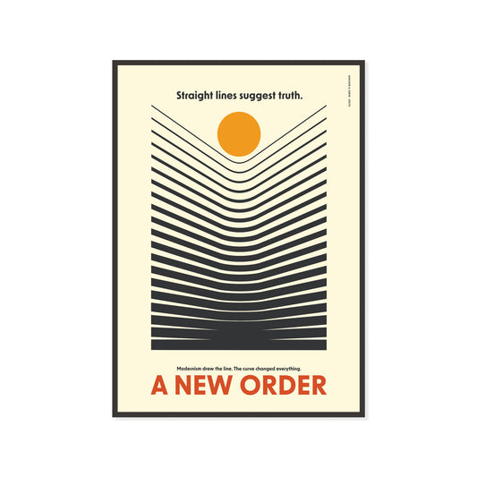 New Order Formhaus Matte Art Print