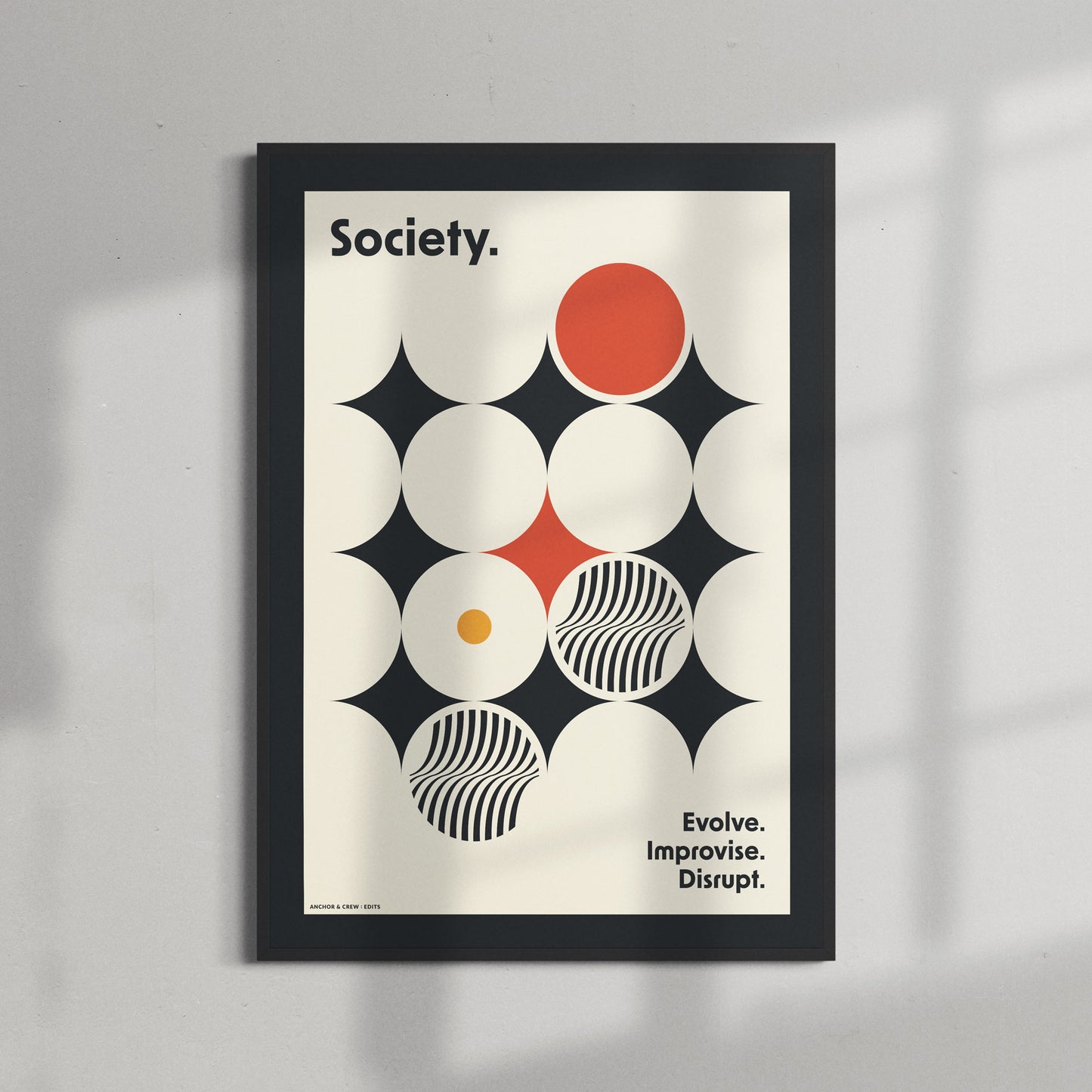 Society Improvisation Formhaus Matte Art Print