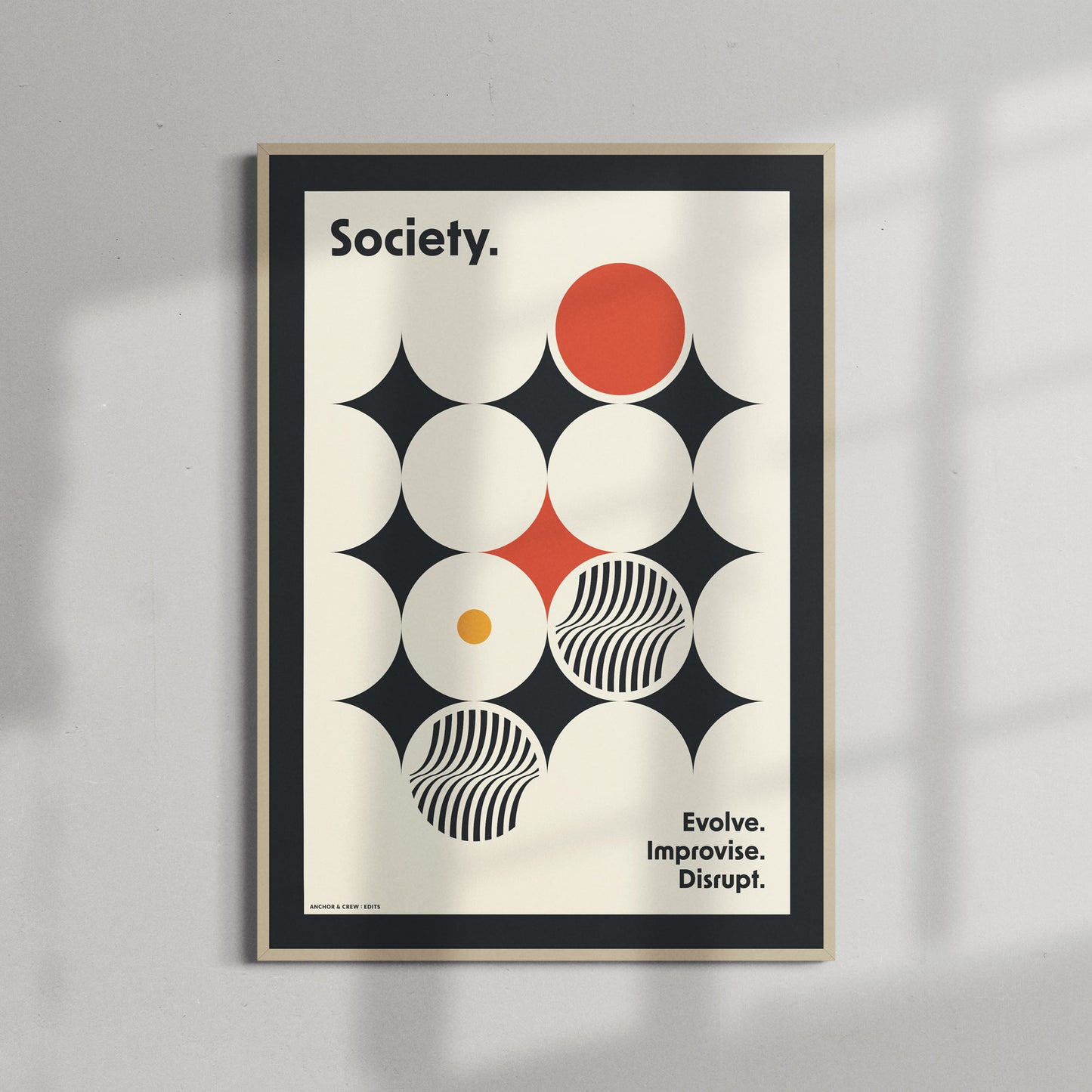 Society Improvisation Formhaus Matte Art Print