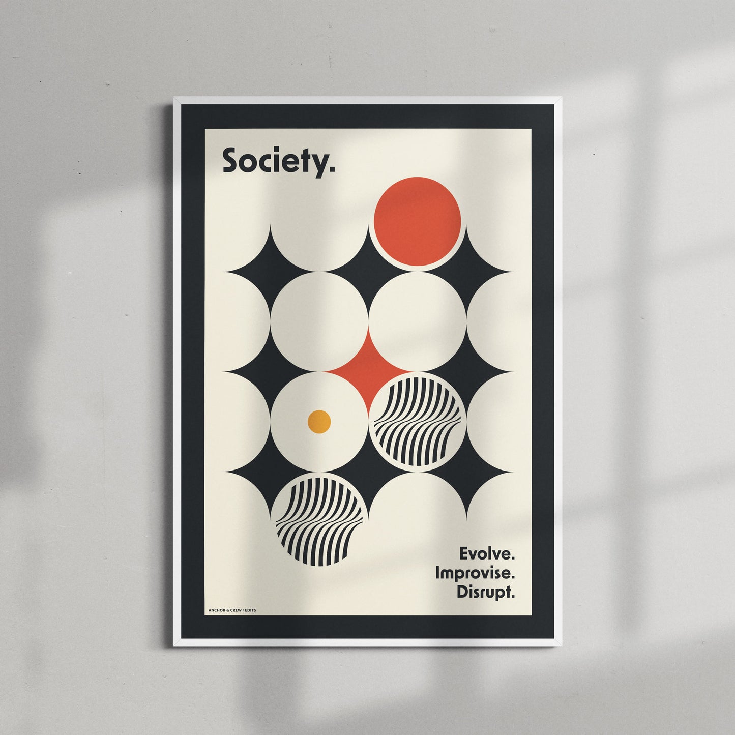 Society Improvisation Formhaus Matte Art Print