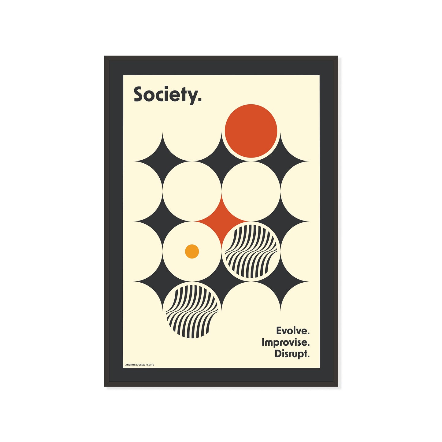 Society Improvisation Formhaus Matte Art Print