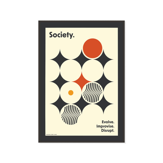 Society Improvisation Formhaus Matte Art Print