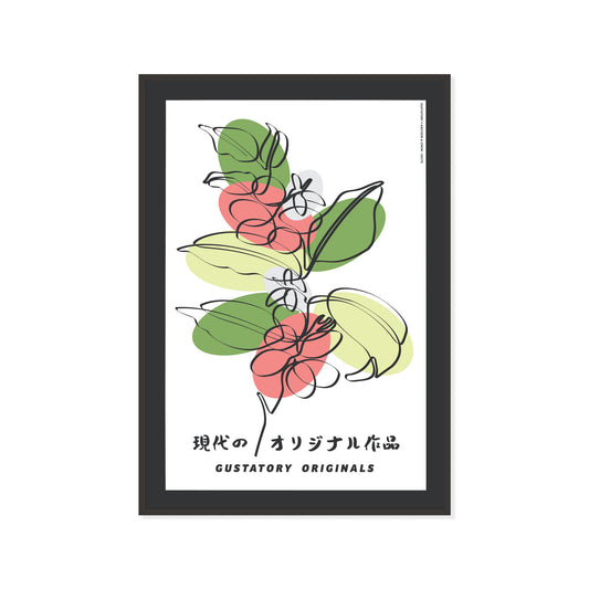 GUSTATORY Originals Coffee Blossom Matte Art Print