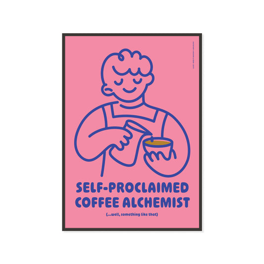 GUSTATORY Coffee Alchemist Matte Art Print