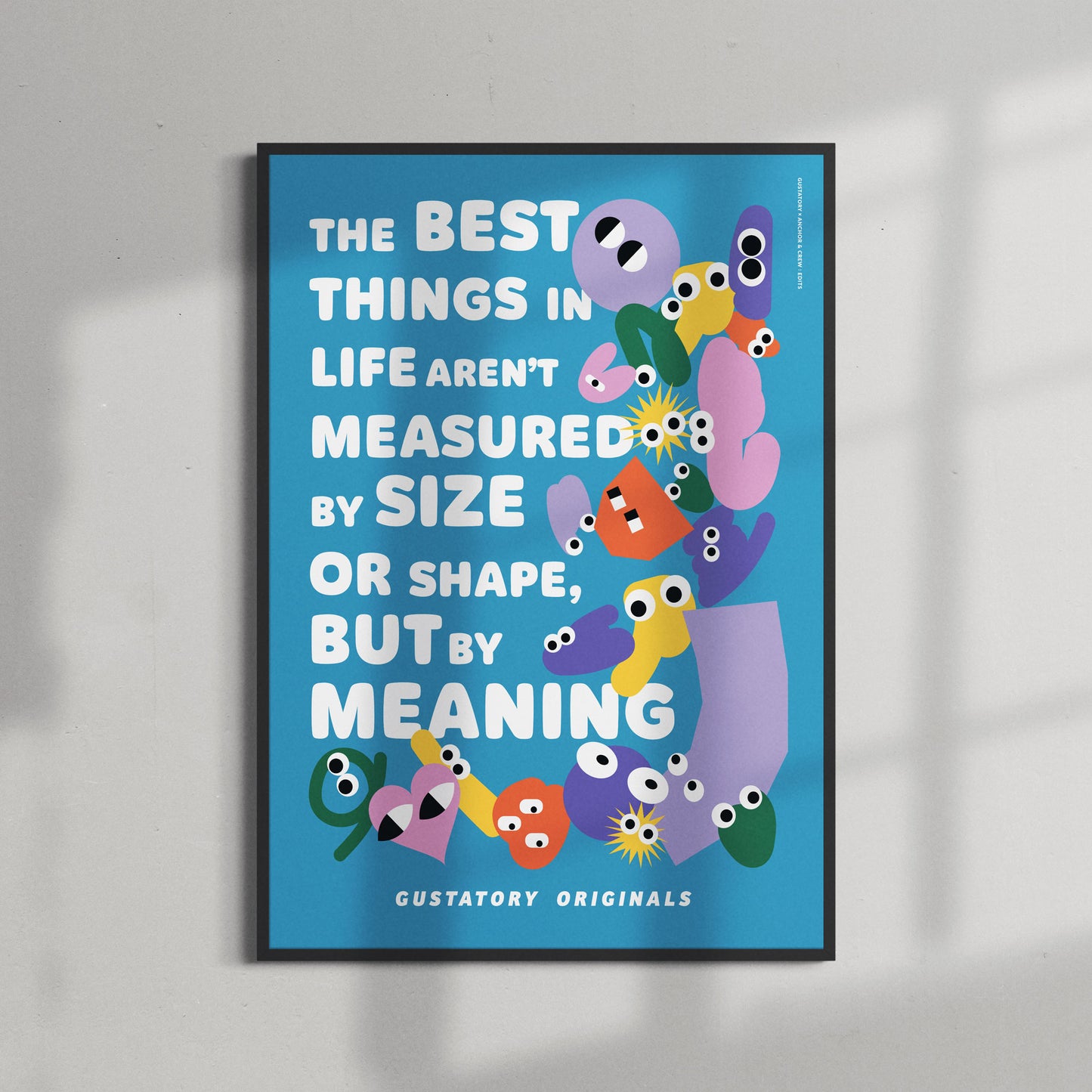 GUSTATORY Originals Shapes & Sizes Matte Art Print