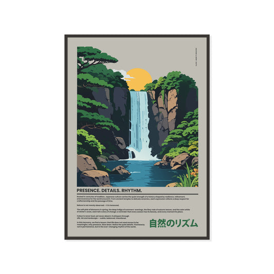 02 Japan Presence & Rhythm Matte Art Print