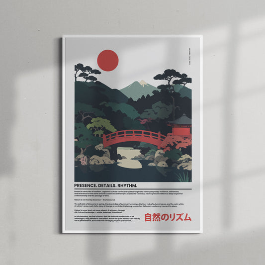 03 Japan Presence & Rhythm Matte Art Print