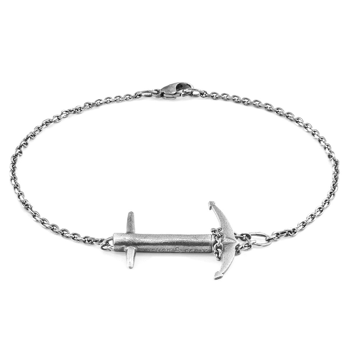 Anchor & Crew Admiral Silver Chain Bracelet