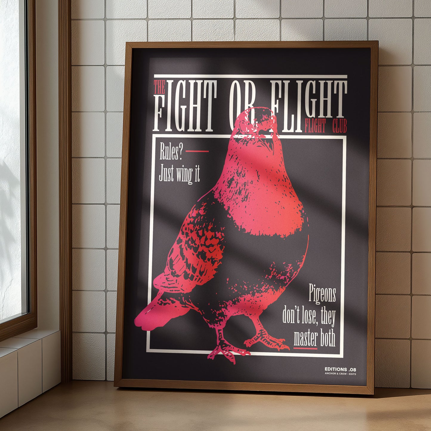 08 Fight Or Flight Club EDITIONS Matte Art Print