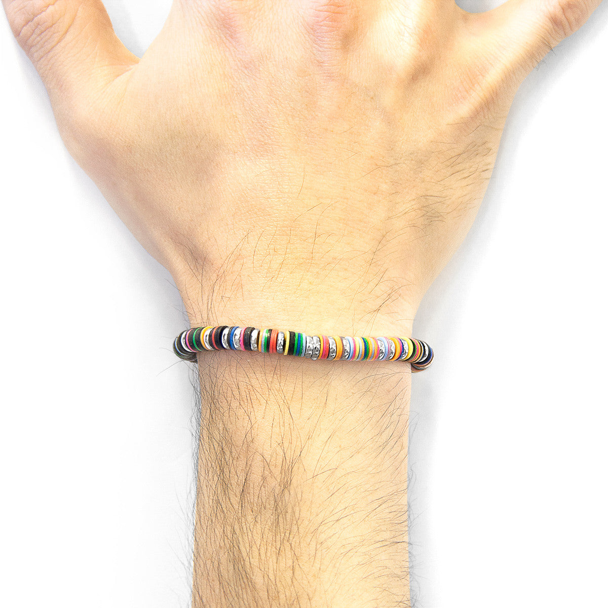 Anchor & Crew Kariba Macrame Bracelet As Worn