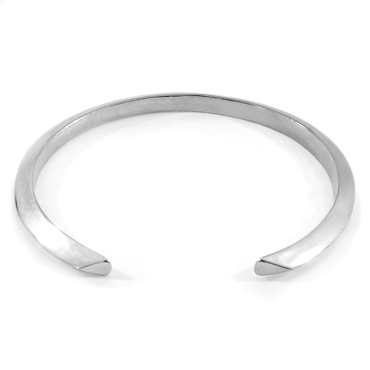 Anchor & Crew Benson Triagonal Maxi Wayfarer Silver Bangle