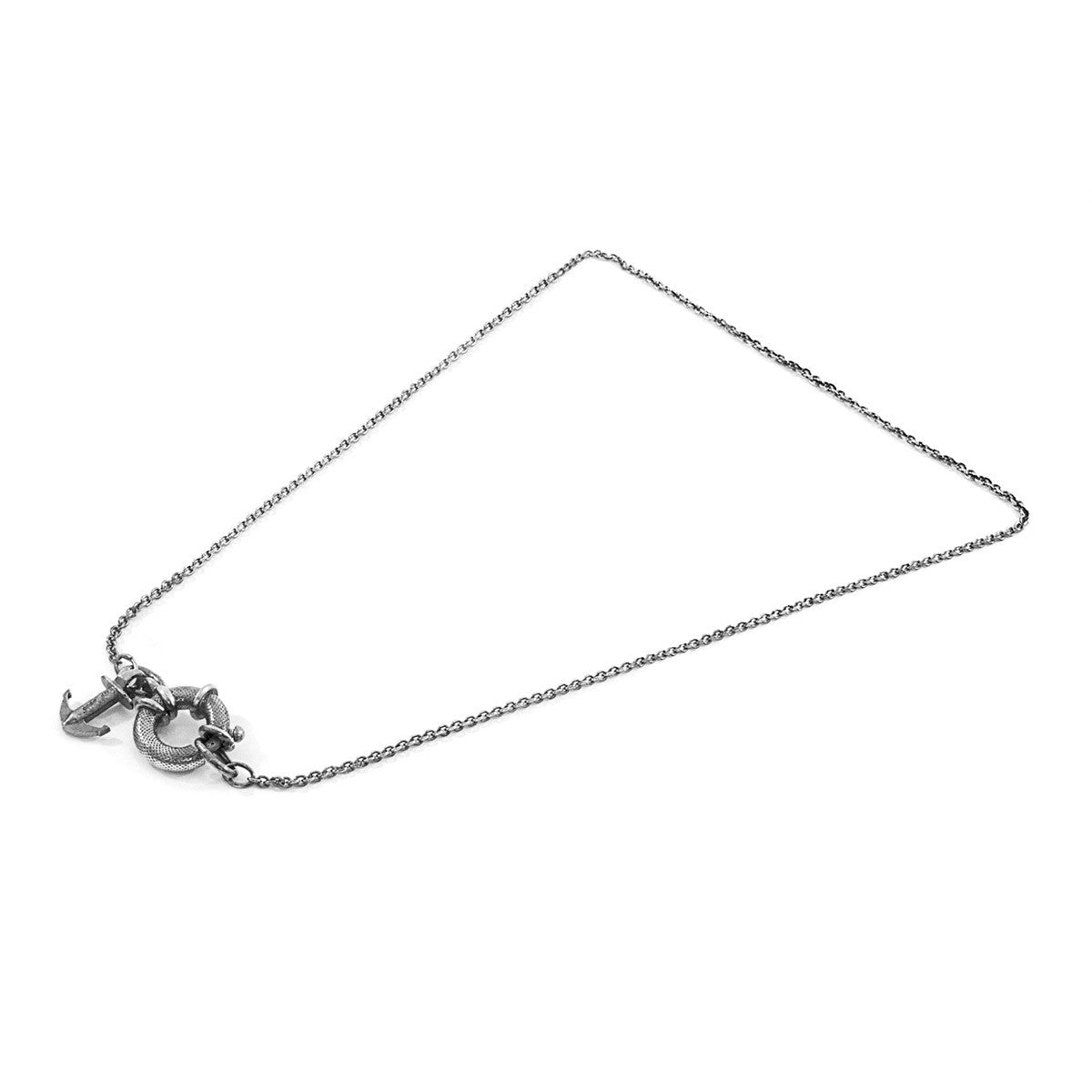 Anchor & Crew Clyde Signature Silver Necklace Pendant