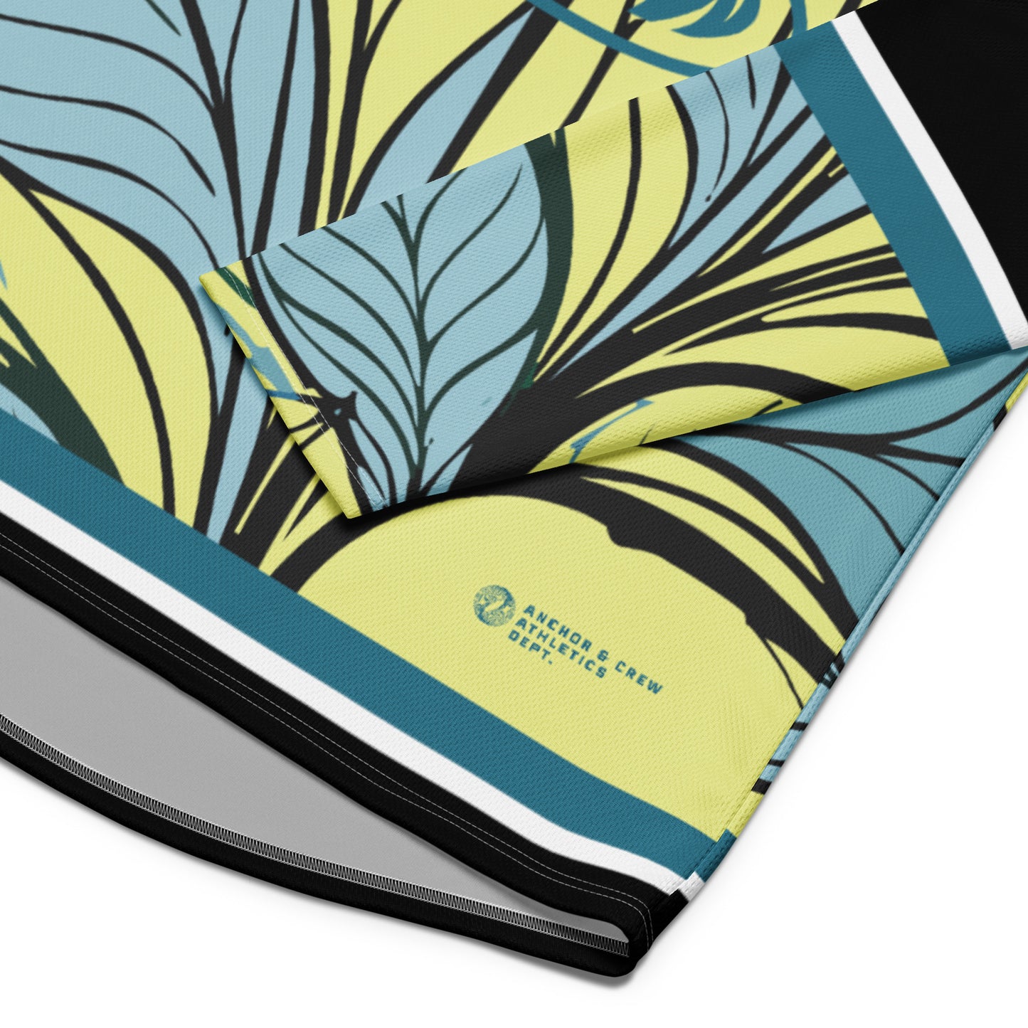 Exotic Leaves Pattern Recycled Fabric Hockey Jersey (#83)