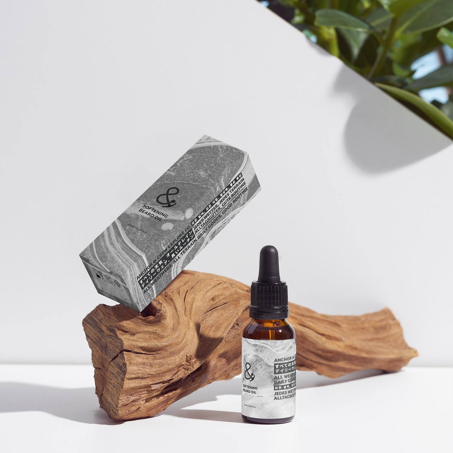 Non-Grease Mens Organic & Natural Softening Beard Oil (20ml)