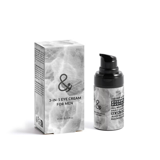 Hydrating Mens 3-In-1 Natural Eye Cream (15ml)