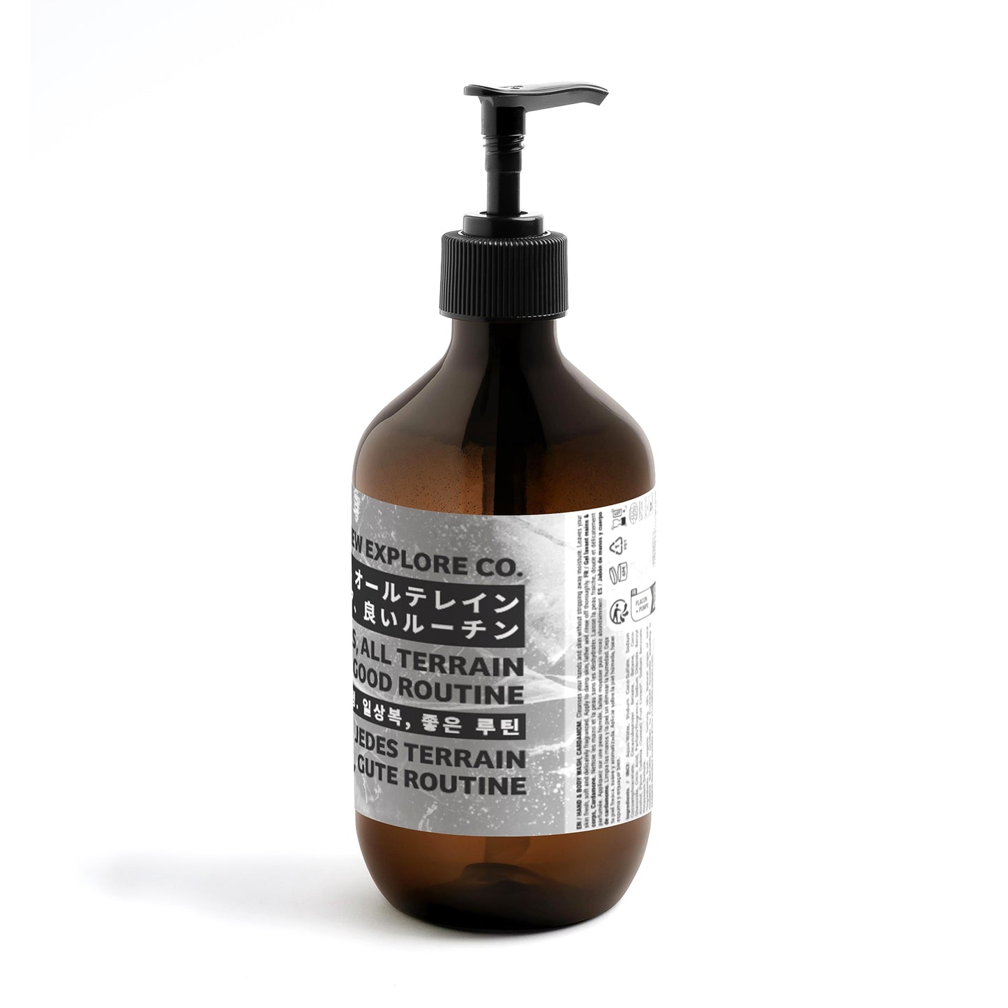 Ginger & Smoky Cardamom Natural Hand and Body Wash (490ml)